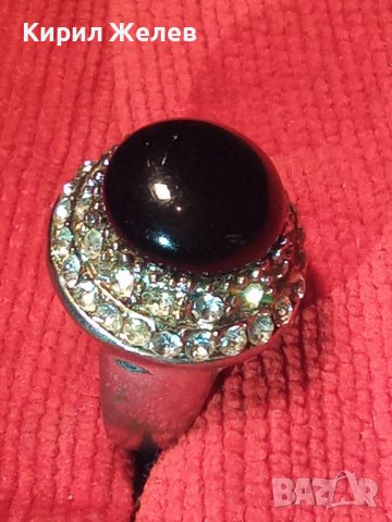 СКЪПОЦЕНЕН АРТ НУВО ПОСРЕБРЕН ЕФЕКТЕН ФЕШЪН ПРЪСТЕН 21132