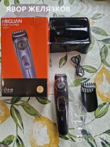 Тример/машинка за подстригване с usb зареждане, снимка 5 - Други - 49916376
