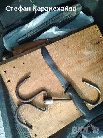 Испански Марков нож за дране и ченгел 