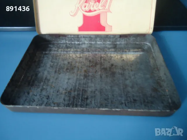 Стара и рядка ламаринена кутия от цигари, снимка 7 - Колекции - 47641778