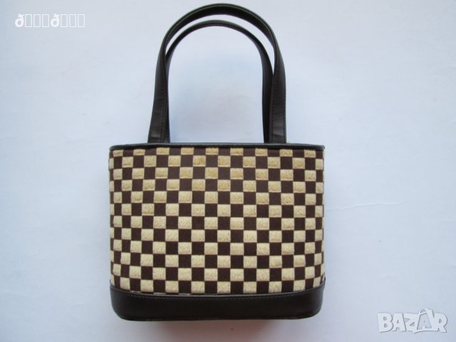 Louis Vuitton мини чанта каре кафяво, снимка 4 - Чанти - 27015338