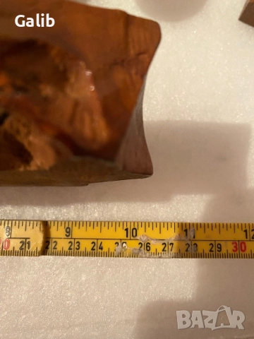 Дърворезба, ръчна изработка Слон, Куче, Ангел пазител, Кръст, Мъж с чук, снимка 10 - Декорация за дома - 52507600