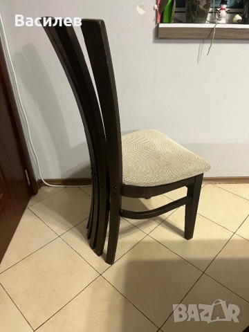 Трапезен стол Ветрило - 6 броя, снимка 2 - Столове - 52729357