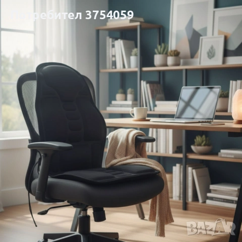 Масажна седалка с подгряване – комфорт и облекчение за тяло, което е уморено от седене, снимка 5 - Масажори - 53078812