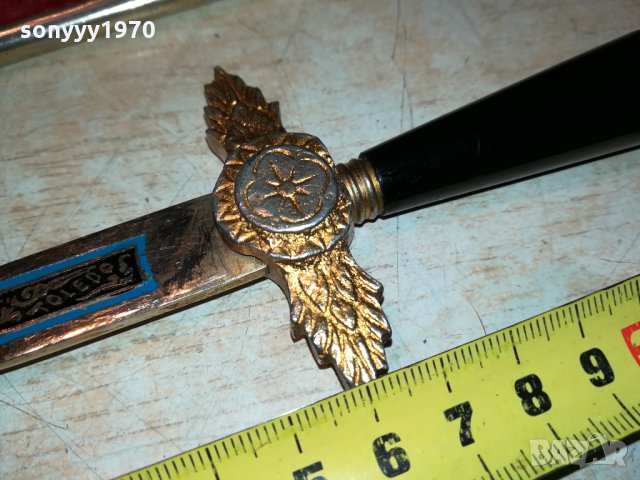 нож с кания от франция 0211211931, снимка 4 - Антикварни и старинни предмети - 34673650