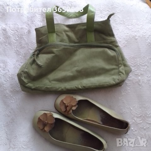 Комплект от чанта и обувки-размер 39, снимка 2 - Дамски ежедневни обувки - 40564927