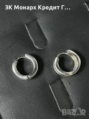 Сребърни обеци 