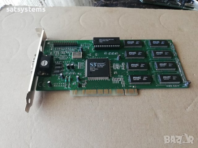 Видео карта S3 VIRGE/DX Sparkle SP-325A REV.A 4MB PCI, снимка 5 - Видеокарти - 36758062