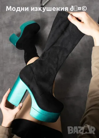 Дамски ботуши 38/39, снимка 2 - Дамски ботуши - 49690076