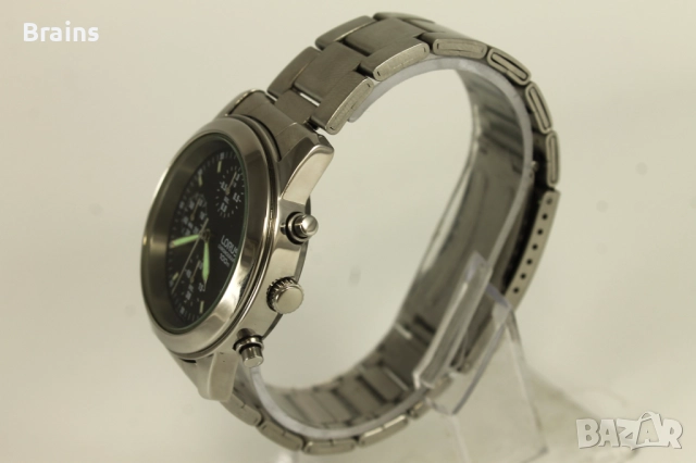 LORUS Chronograph Мъжки Кварцов Стоманен Часовник, снимка 5 - Мъжки - 52278903