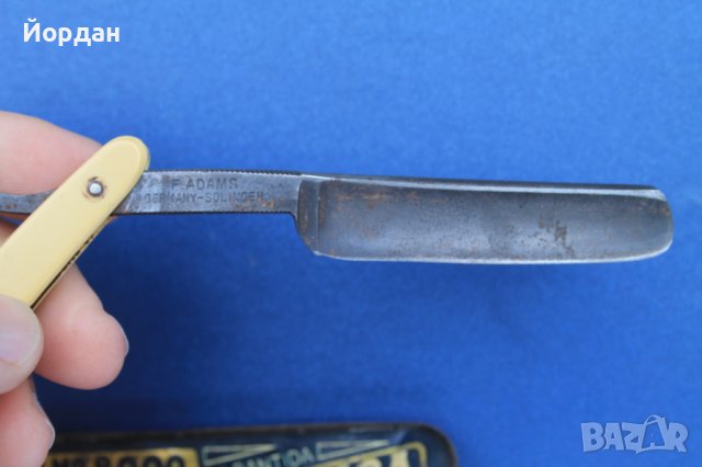 Немски бръснач "F.Adams'', снимка 8 - Колекции - 40405090