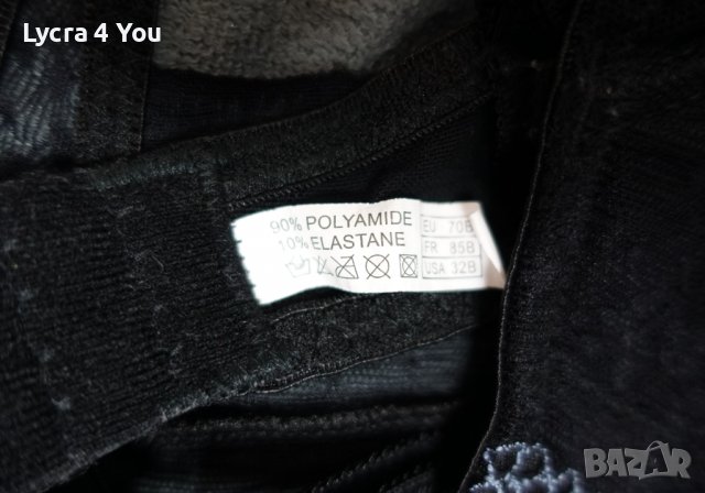 75В (S) размер еротично черно боди прашка с твърда чашка, снимка 7 - Бельо - 37972635