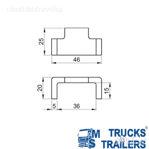 Насрещник за ключалка за заваряване 10171210, снимка 2 - Части - 48331440
