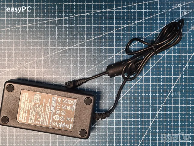 Оригинален захранващ адаптер EDACPOWER ELEC. Model NO: EA1050A-120 12V 5A 60W, снимка 4 - Друга електроника - 47280368
