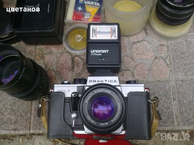  КОМПЛЕКТ Фотоапарат PRAKTICA MTL 5, снимка 7 - Други ценни предмети - 27622338