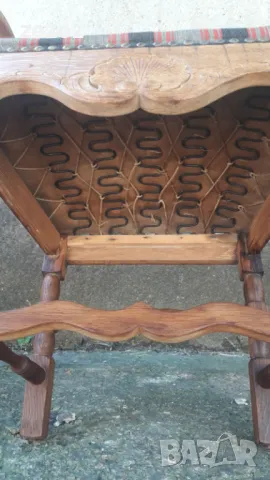 Кресло масив-№027, снимка 9 - Дивани и мека мебел - 49450459