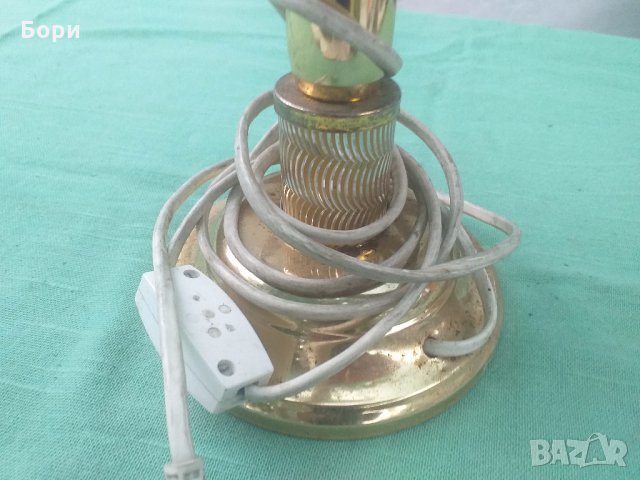 Стара руска лампа, снимка 3 - Настолни лампи - 33349662