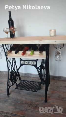 Бар-маса от SINGER, снимка 2 - Маси - 52577702