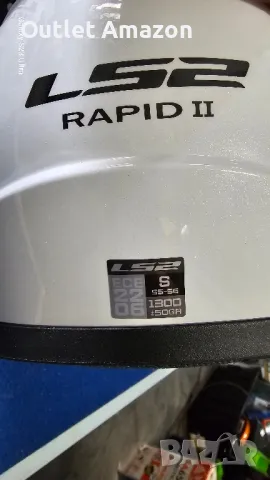 мото Каска LS2 FF353 RAPID II SOLID WHITE-06

, снимка 6 - Аксесоари и консумативи - 50202977