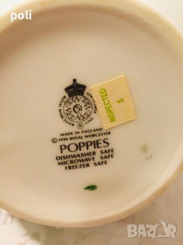 порцеланов чайник Royal Worcester , снимка 6 - Аксесоари за кухня - 44110513