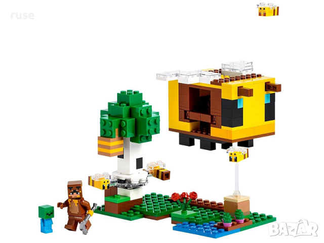 НОВИ! LEGO® Minecraft™ 21241 Къщата на пчелите, снимка 3 - Конструктори - 44875185