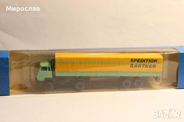 ROCO H0 1/87 STEYR KАМИОН МОДЕЛ КОЛИЧКА TIR