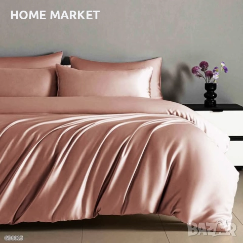 Луксозен комплект от висококачествен памучен сатен Комплектът е от 4 части и съдържа: 1 бр. долен ча
