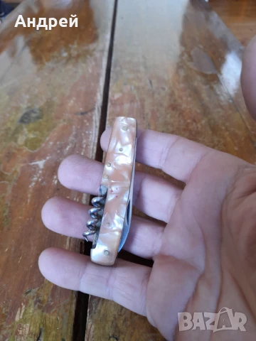 Стар джобен нож,ножче,ножка #124, снимка 2 - Други ценни предмети - 51253393