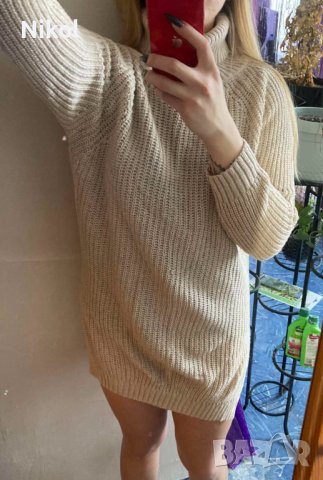 Плетена блуза, снимка 2 - Блузи с дълъг ръкав и пуловери - 43913852