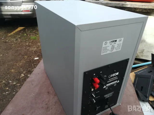 CANTON CD1SC POWERED SUBWOOFER-ВНОС SWISS 0203251713LNWC, снимка 3 - Тонколони - 49336390