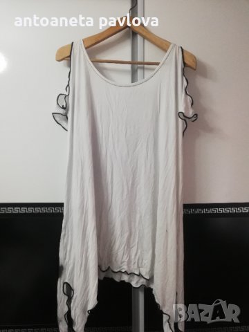 Туника с цветя от дантела , снимка 3 - Туники - 38931655