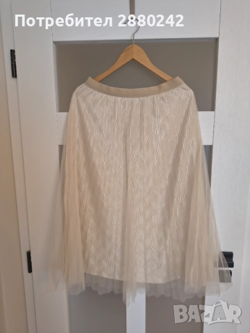 Яке, естествен велур + пола от тюл с две лица, снимка 6 - Якета - 52947441