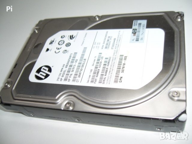 Сървърен диск HP 2TB 7200RPM SAS 6GBPS 3.5INCH ***ПРОМО ЦЕНА***, снимка 4 - Твърди дискове - 27990687