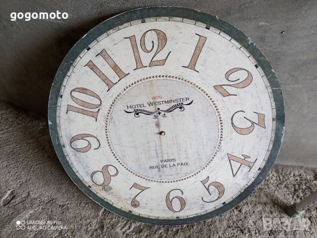 Стар BIG голям часовник + чисто нов часовник -механизъм 