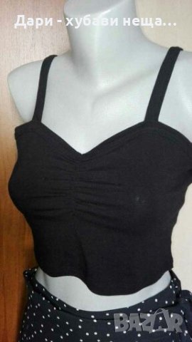 Черна дълга пола на точки🍀❤XS,S,M❤🍀арт.4282, снимка 6 - Поли - 36943893