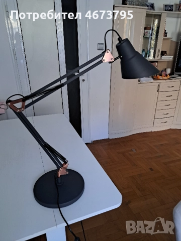 Настолна метална лампа SALLY TL1 черна