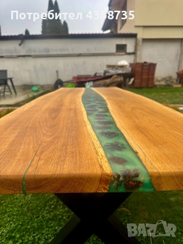 Трапезна Маса с Епоксидна смола