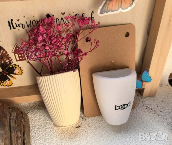 Молдове комплект 2 броя половинки кашпи, снимка 6 - Форми - 53162572