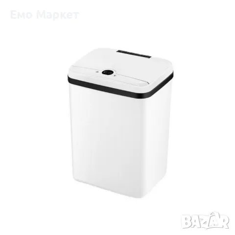 Кош за отпадъци със сензор за вдигане на капака, зарежда се с батерии, 15 литра, снимка 6 - Други стоки за дома - 48844292