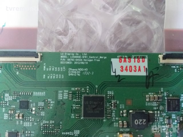 T-Con PCB 6870C-0452A 6871L-3403A, снимка 2 - Части и Платки - 26243101