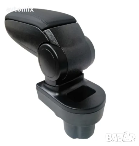 Подлакътник, Skoda Rapid 2012+ с черно кожено покритие, снимка 2 - Аксесоари и консумативи - 50176828