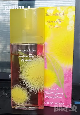 Стар бач / 4 броя / Green tea "Nectarine Blossom", "Exotic", "Mimosa" / Elizabeth Arden 100ml EDT, снимка 11 - Дамски парфюми - 29505960