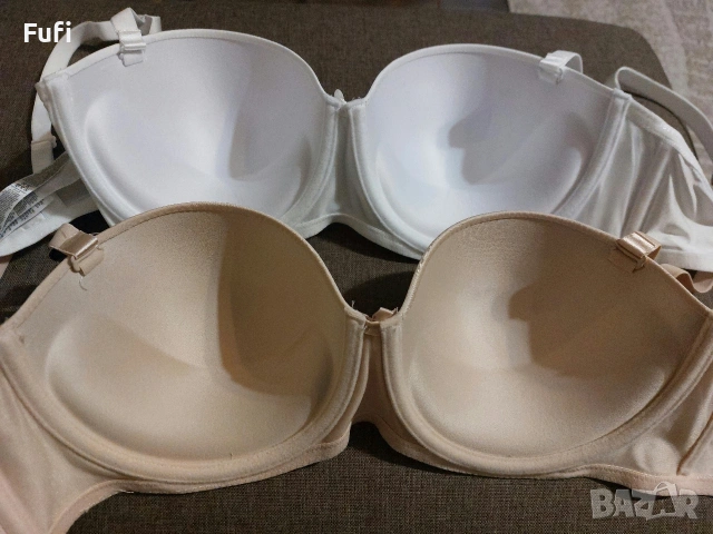 6 евро, за 2 броя нови сутиена, големи размери, с етикет, 85 Д и 85 Е, снимка 2 - Бельо - 53205805