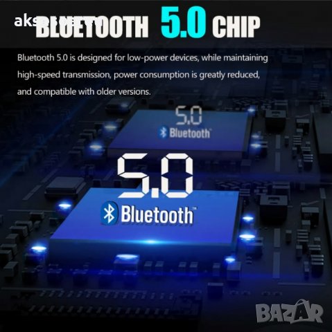 Многофункционален Авто FM трансмитер с LED дисплей с Bluetooth 5.0 FM Handsfree, Micro SD, Автомобил, снимка 7 - Аксесоари и консумативи - 37777016