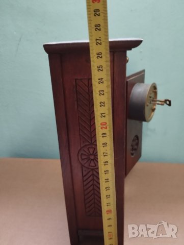 Стар настолен часовник, снимка 7 - Антикварни и старинни предмети - 43347608