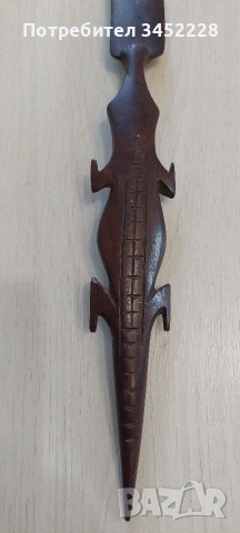 дърворезба масив за ценители 45см , снимка 2 - Декорация за дома - 53200915