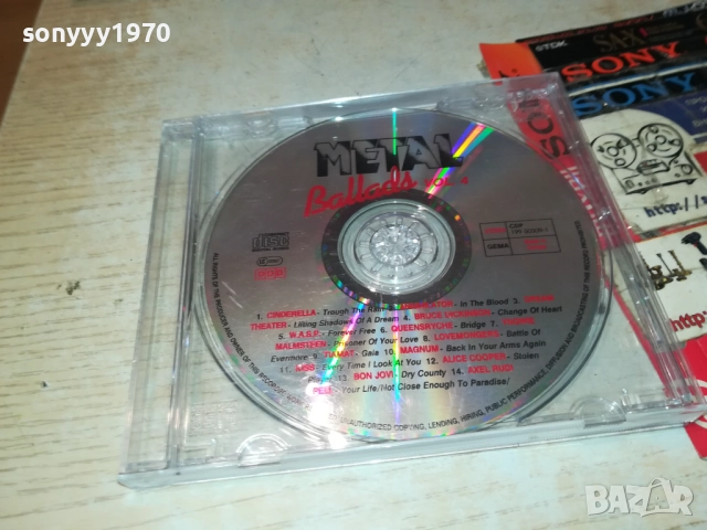 METAL BALLADS CD 2509251528, снимка 12 - CD дискове - 51835796