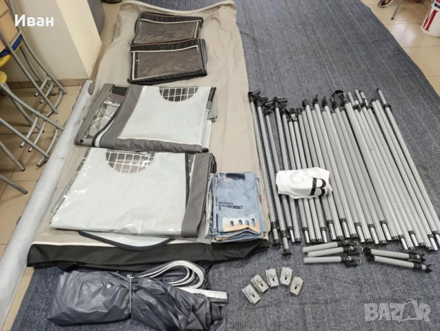 ФОРСЕЛТ ЗА КАРАВАНА ISABELLA AMBASSADOR COAL. МОДЕЛ 2017Г. РАЗМЕР 1050СМ (1036-1060)СМ , снимка 4 - Палатки - 50868553