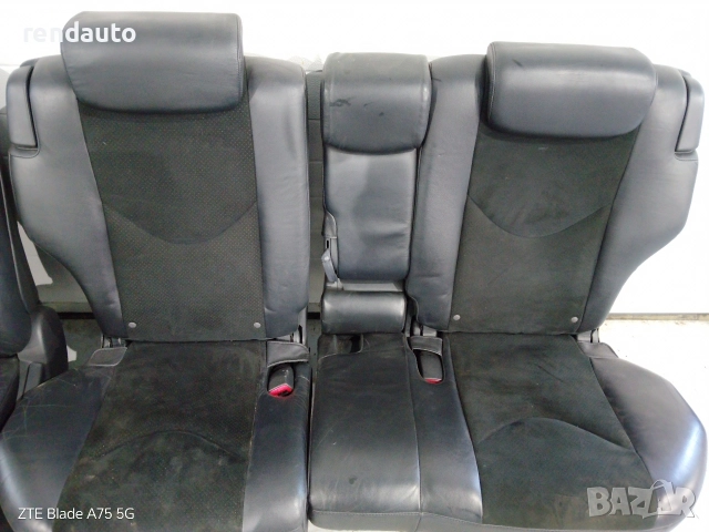 Кожен салон с алкантара Toyota Rav4 Xa3 2005-2012г. , снимка 3 - Части - 52731554