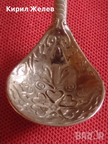 Сувенирна лъжичка Ориенталски стил орнаментирана за КОЛЕКЦИЯ БИТОВ КЪТ 32850, снимка 2 - Други ценни предмети - 43813722